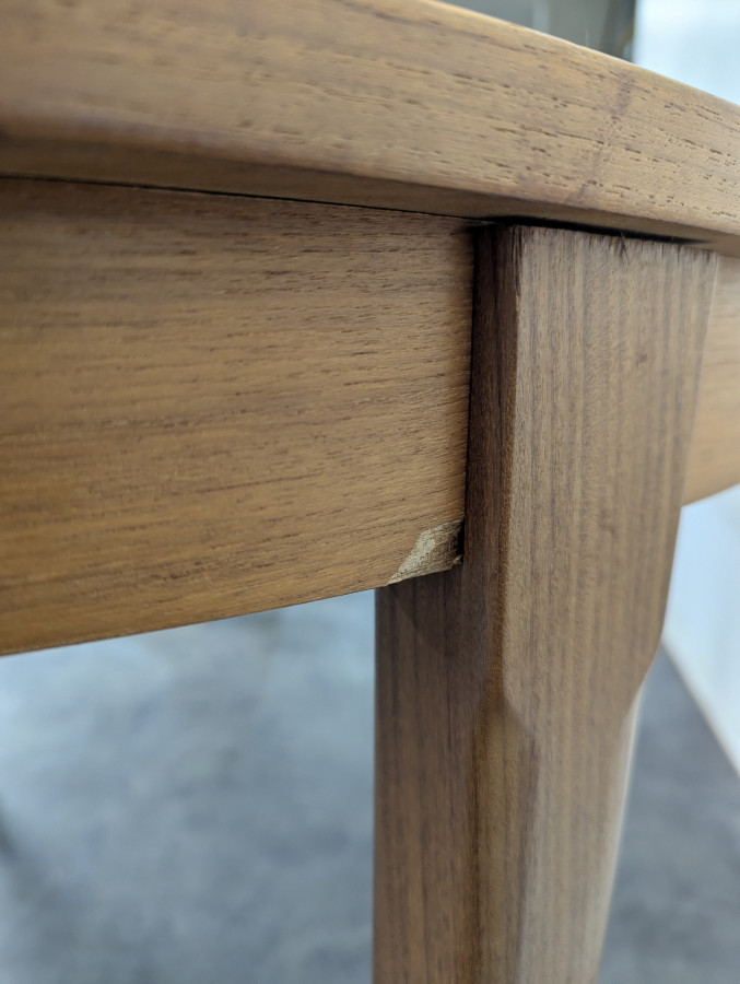 Table scandinave en teck