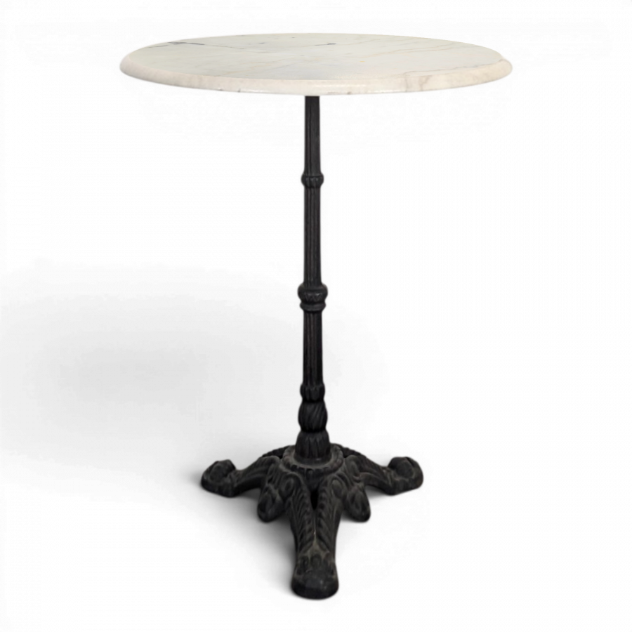 Table de bistro en marbre