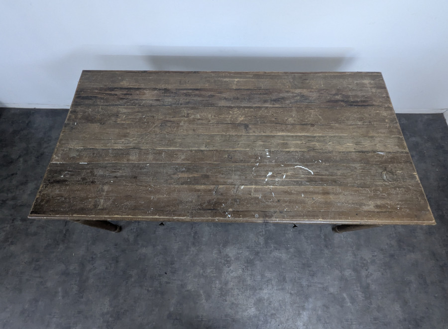 Table de ferme rustique