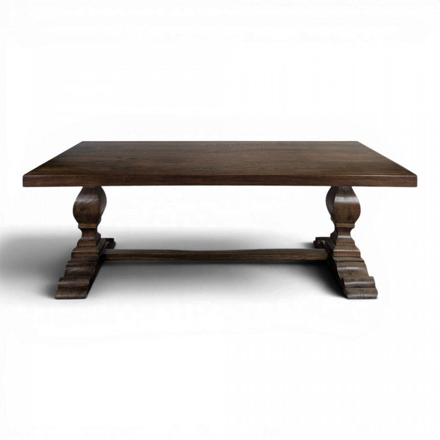 Table de monastère en chêne massif