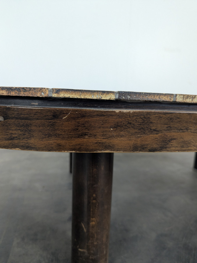 Table basse modele herbier de Roger Capron