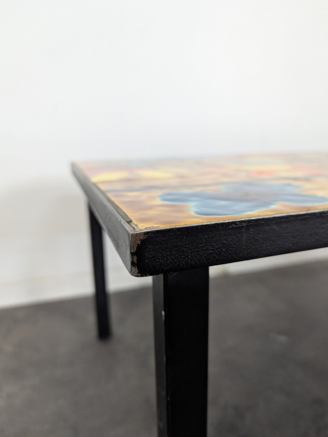 Table basse en céramique des années 60