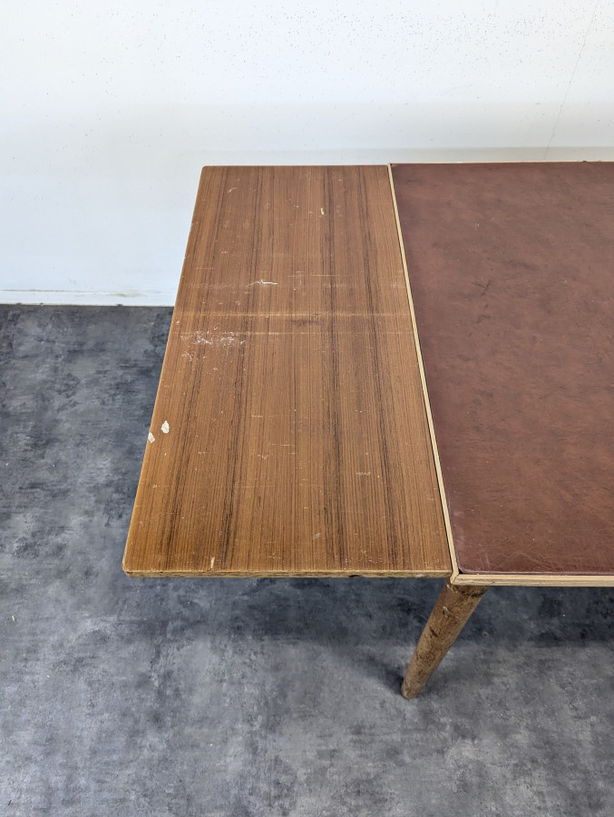 Table à jeu années 60 style scandinave
